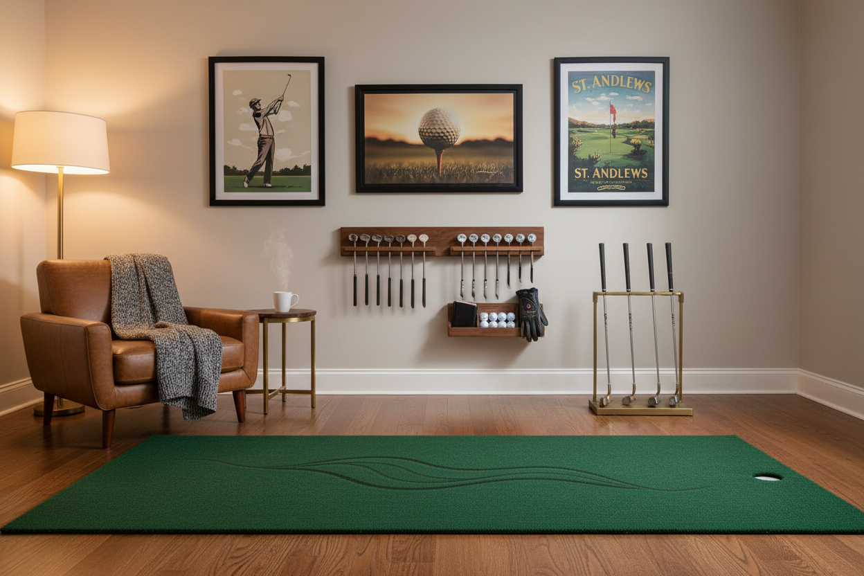 How to Create the Ultimate Golf Room at Home