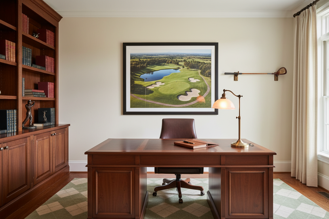 How to Decorate Your Home Office with a Golf Theme