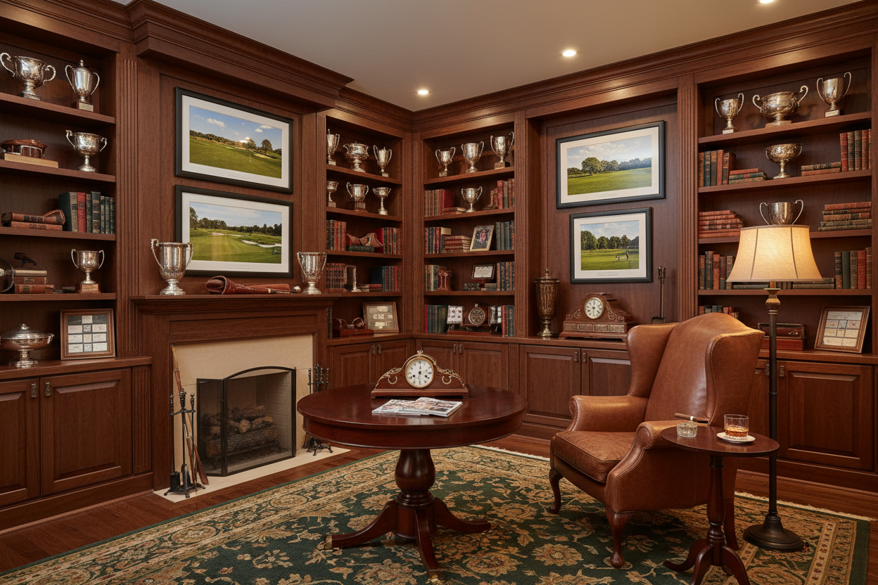 How to Design the Perfect Golf Man Cave