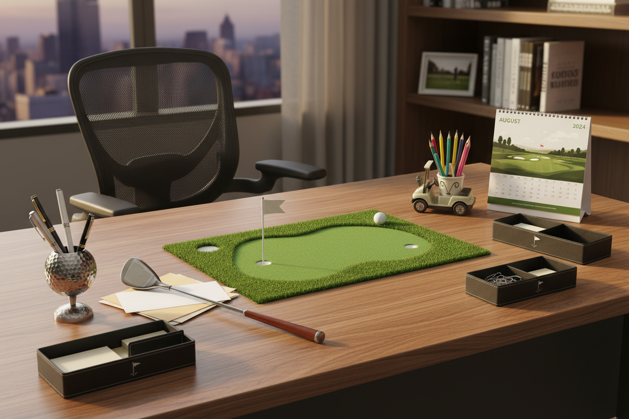 Golf Desk Accessories & Workspace Organizers
