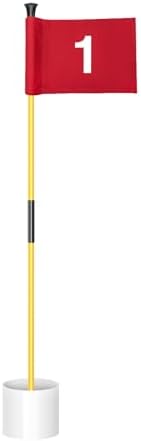 KINGTOP 3 ft Golf Flagstick and Hole Cup Sets by KingtopGolf