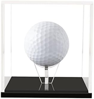 Lymhy Golf Ball Display Stand Cube Holder Clear Acrylic Box Square Case - Image 2
