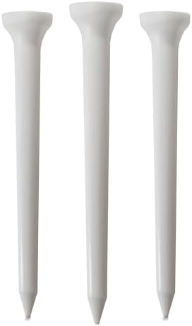 Golf Tees – 3 1/4" Tall – 25 White Golf Tees by Unknown