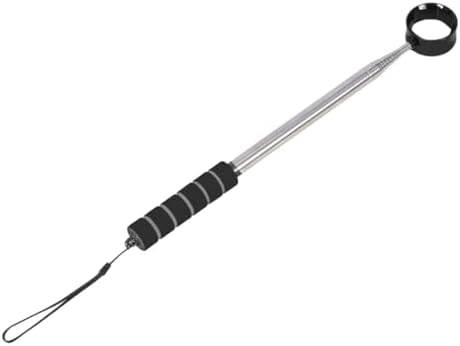 Golfs Ball Scooper Portable Golfs Ball Retrievers Stainless Steel Telescopic by Aurgiarme