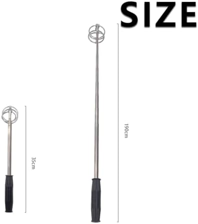 Golf Ball Retriever Telescopic, Up to1.9m/6.2Ft, Carbon Fiber Material - Image 2