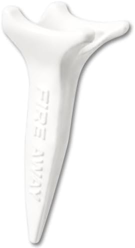 FIRE AWAY ShorTee Short Golf Tees – 1.75" Zero Friction by FireAway