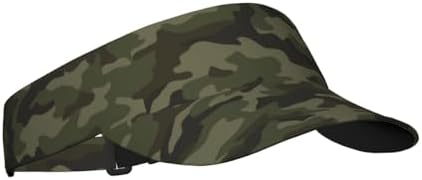 Sports Sun Visor Hats Adjustable Men Women Lightweight Packable Cooling Empty by Unknown