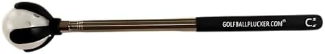 Compact Stainless Steel Telescopic Golf Ball Retriever and Grabber by Unknown
