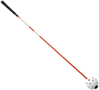 AMONIDA Golf Swing Trainer Comfortable Grip Portable Hollow Ball Practice Stick by Unknown