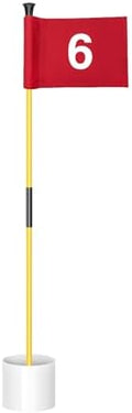 KINGTOP 3 ft Golf Flagstick and Hole Cup Sets by KingtopGolf