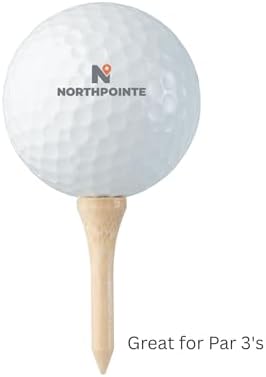 NorthPointe 1 ½" Bamboo Short Golf Tees - Image 5
