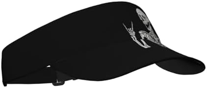 Sports Sun Visor Hats Adjustable Men Women Lightweight Packable Cooling Empty by Unknown