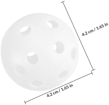 Kisangel 100Pcs Plastic Practice Golf Balls - Image 2
