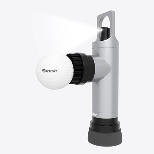 Golf Club Brush Cleaner with Water Spray Bottle and Sponge - Image 5