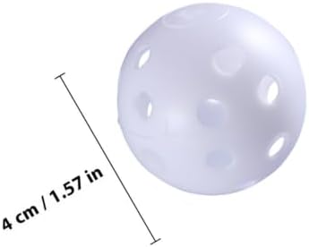 Kichvoe 24pcs White Air Flow Hollow Golf Practice Balls - Image 2