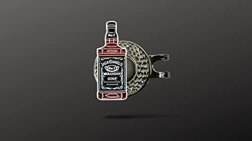 Funny Golf Ball Marker + Premium Magnetic Hat Clip | Unique Gift by MULLIGANHOOLIGAN