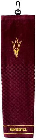 Team Golf NCAA Arizona State Sun Devils Embroidered Golf Towel Embroidered Golf by TeamGolf