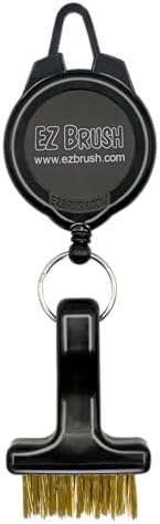 Mini Retractable Golf Club Brush Cleaning Tool by EZ+Brush