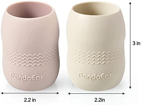 PandaEar Silicone Baby Feeding Set, 2 Pack - Image 4