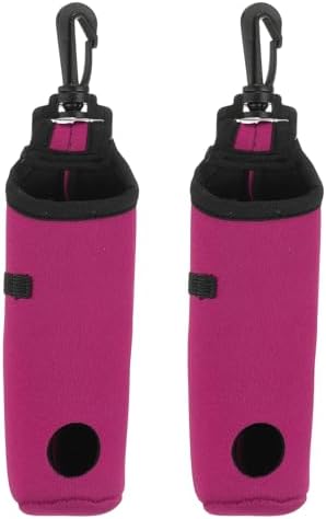 uxcell Golf Ball Carry Bag, Waist-Mounted Storage Bag Neoprene Golf Tee Holder by uxcell