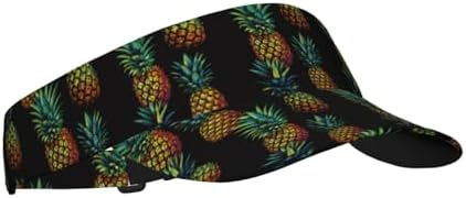 Sports Sun Visor Hats Adjustable Men Women Lightweight Packable Cooling Empty by Unknown