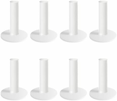 8 Pcs Rubber Golf Tees for Mats, Driving Range & Simulator Use by Solvora