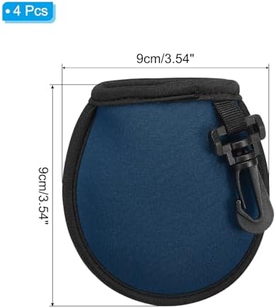 PATIKIL Golf Ball Washer Pouch, Portable Golf Balls Cleaner Pocket Bag - Image 2