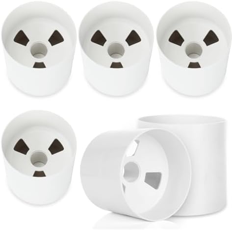 6PCS Golf Hole Cup 4 Inch Depth, ABS Plastic Putting Cup by FVIEXE