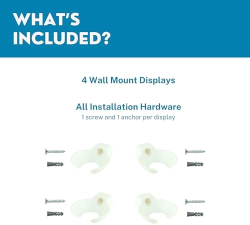 Golf Ball Wall Mount Display | Wall Holder Brackets - Image 4