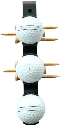 KUJOBUY Golf Ball Bag Holder Golf Tee Keeper 2 in 1 Ball Case - Image 4