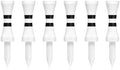 Castle Golf Tees Wood Colorful 50/100 Pack by BRAMASOLE