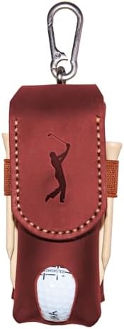 Personalized Golf Ball Bag, Custom Name Golf Bag & Tee Holder, Golf Pouch Bag by Turbosnail