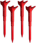 FIRE AWAY 4-Prong Unbreakable Nylon Plastic Golf Tees 3-1/4 Inch by FireAway