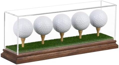 Hole in One Golf Ball Display Case Golf Ball Display Case Holder by Hikinlichi