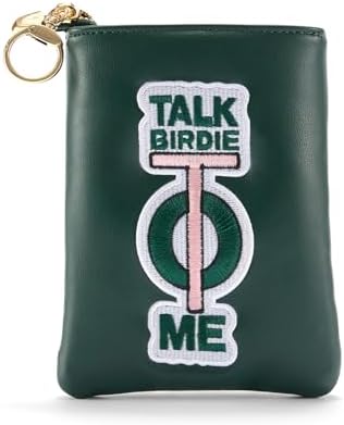 Golf Valuables Pouch Golf Tee Pouch Funny Golf Accessories Bag by PINKTEE