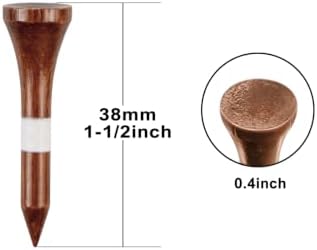 Wooden Golf Tees 3-1/4", 1-1/2" Available - Image 2