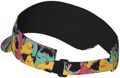 Sports Sun Visor Hats Adjustable Men Women Lightweight Packable Cooling Empty - Image 3