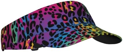 Sports Sun Visor Hats Adjustable Men Women Lightweight Packable Cooling Empty by Unknown