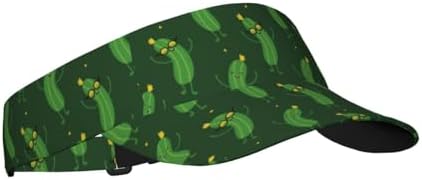Sports Sun Visor Hats Adjustable Men Women Lightweight Packable Cooling Empty by Unknown