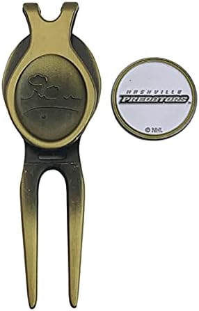 Divot Repair Tool with Double-Sided Removable Magnetic Ball Marker by MobileProShop