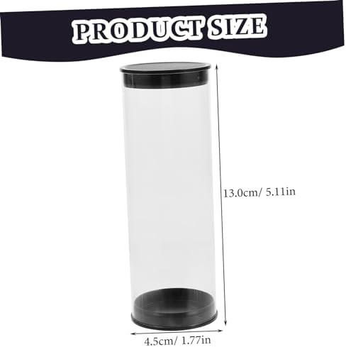 Mipcase Plastic Golf Ball Display Case Tube Reusable Storage Holder - Image 2