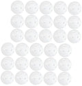 30Pcs Golf Training Balls, Hollow Plastic Practice by Abaodam