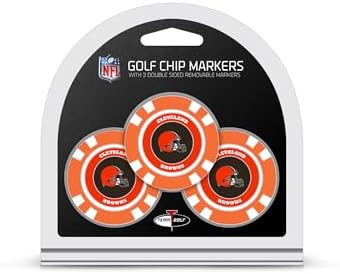 Team Golf NFL Buffalo Bills Golf Chip Ball Markers, Poker Chip Size by TeamGolf