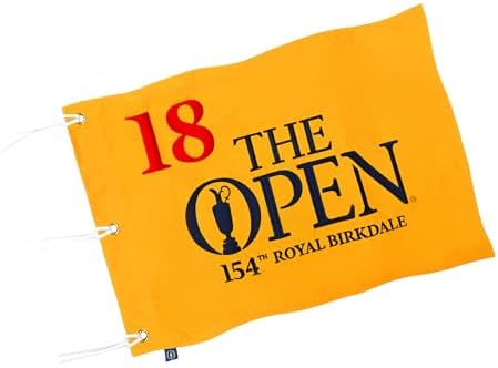 2026 UK Open Embroidered Golf Flag, 14 x 20 in by COGOLFINGOUTDOOR