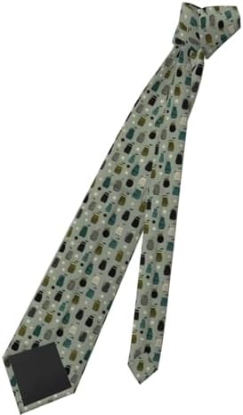 New York Landmark Polyester Men's Necktie, - Image 7