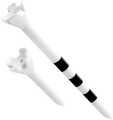 Maxfli Performance Series Low Resistance 3.25" & 1.5" White Golf Tees - Image 2
