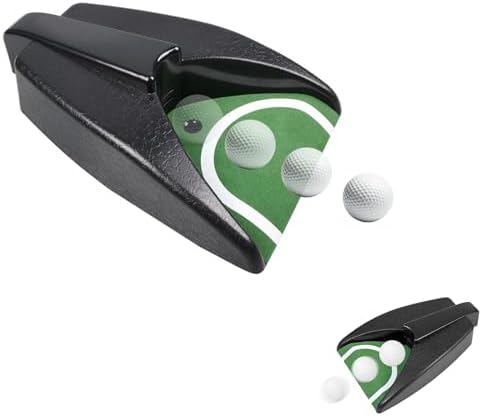 Golf Ball Return Putting Unit, Indoor Golf Putting Hole by QPPKII