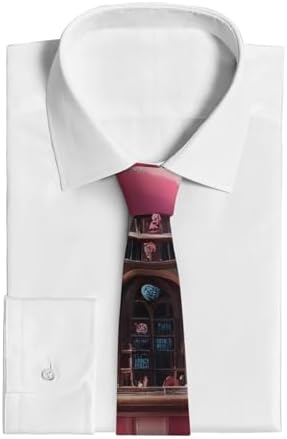 New York Landmark Polyester Men's Necktie, - Image 3