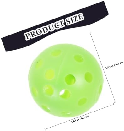 20pcs Perforated Plastic Practice Balls - Image 2