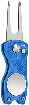 Mile High Life Golf Divot Repair Tool, All Metal Foldable Divot Tool by MileHighLife